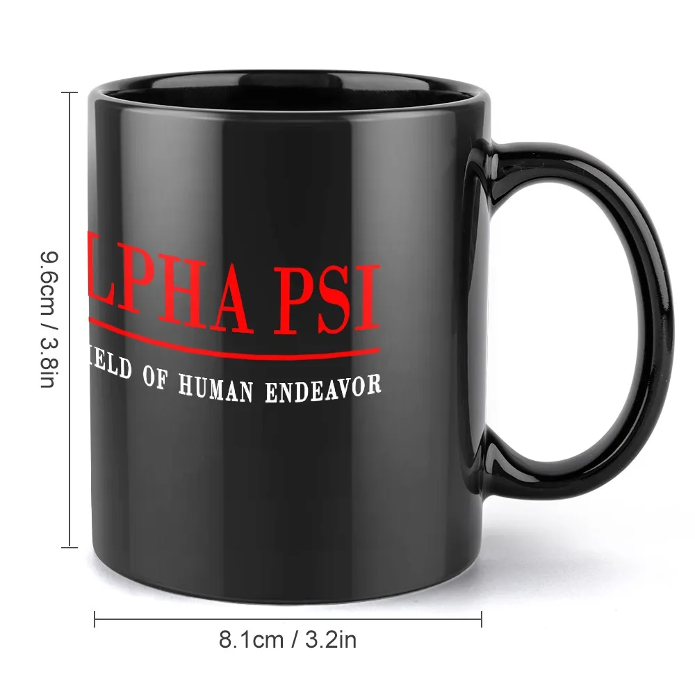 Kappa Alpha Psi 15oz Black Mug - Image 4