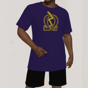 Omega Psi Phi Varsity Bolt Shirt