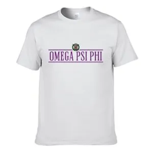 Omega Psi Phi Crest Lines T-shirt