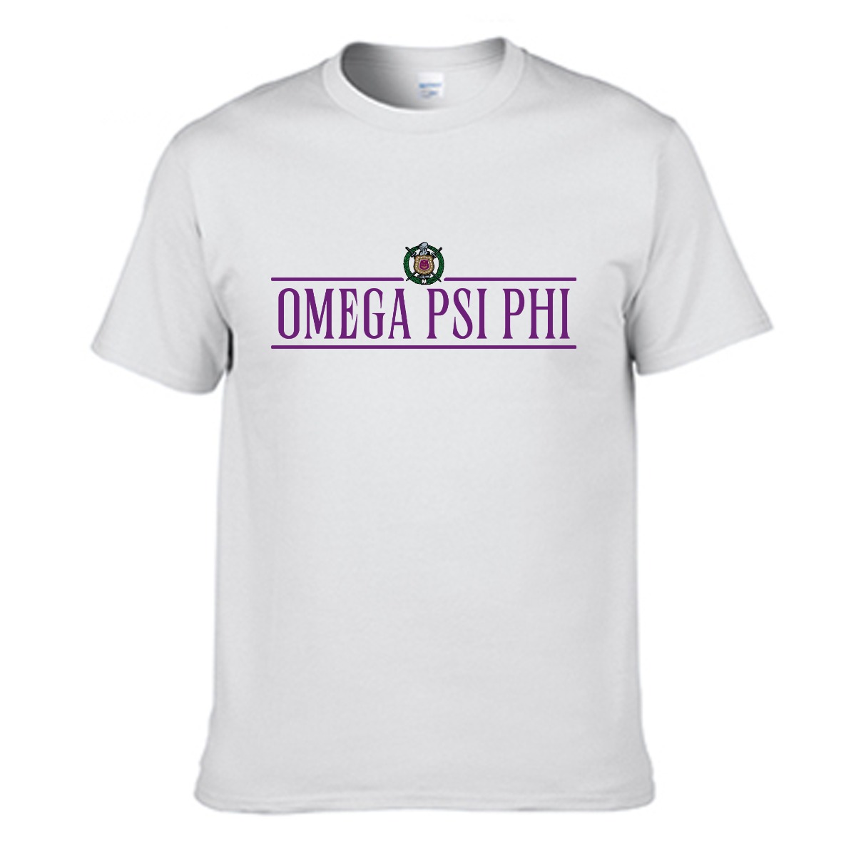 Omega Psi Phi Crest Lines T-shirt