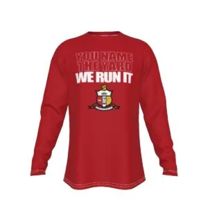 Kappa Alpha Psi Run the Yard Long Sleeve T-Shirt