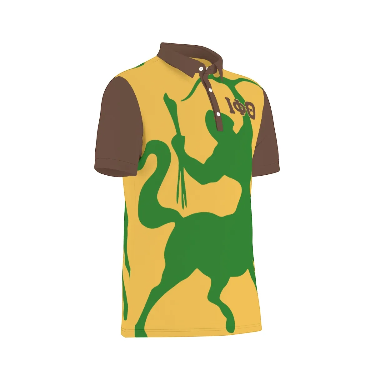 Iota Phi Theta Stretch Polo Shirt - Image 3