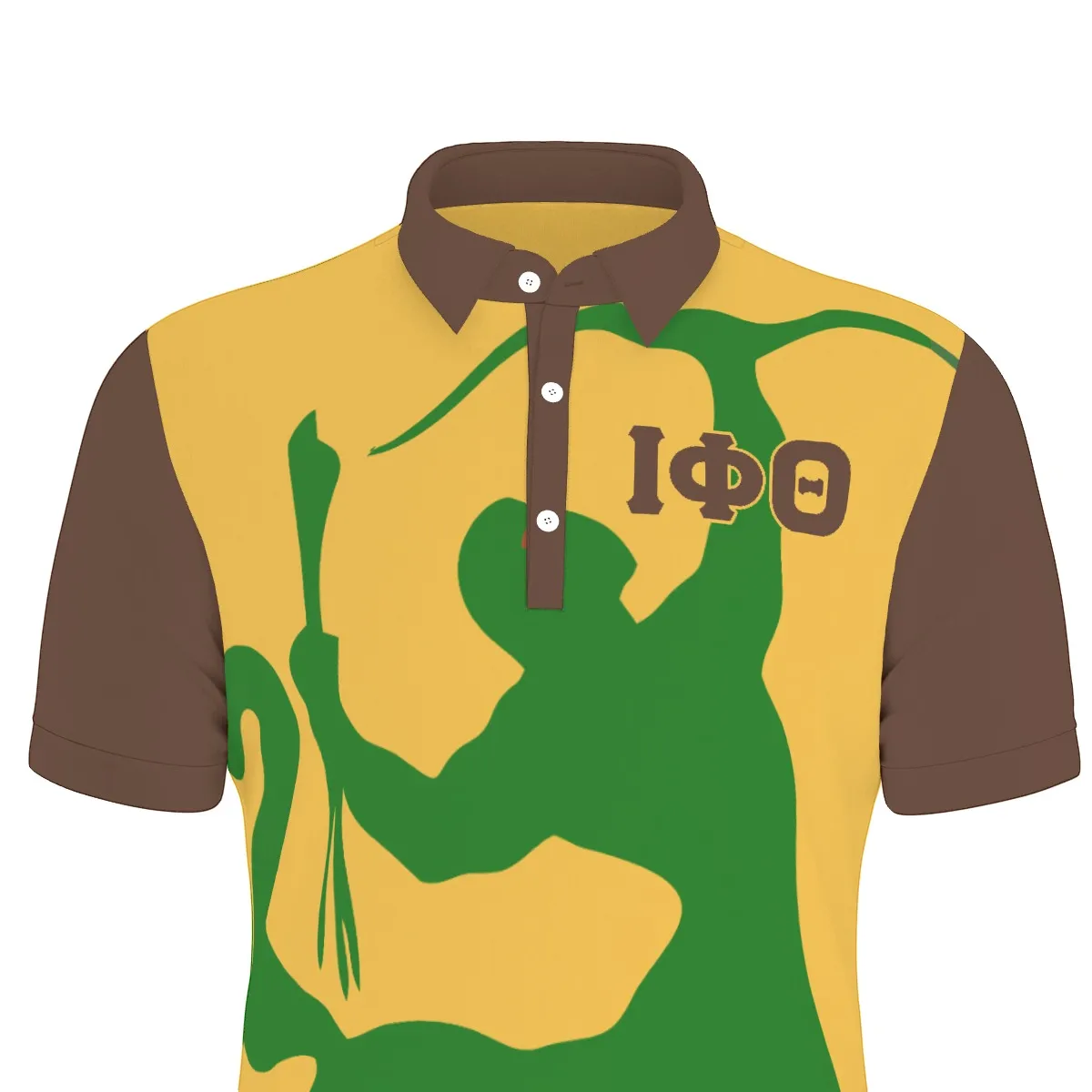 Iota Phi Theta Stretch Polo Shirt - Image 5