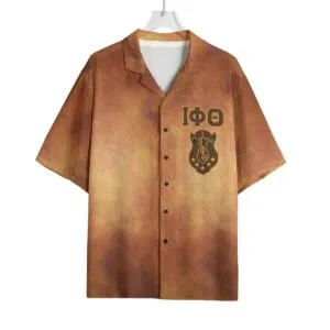 Iota Phi Theta Hawaiian Rayon Shirt