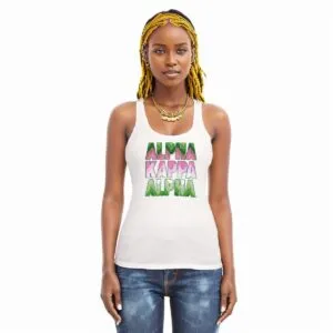 Alpha Kappa Alpha Sorority Jersey Tank