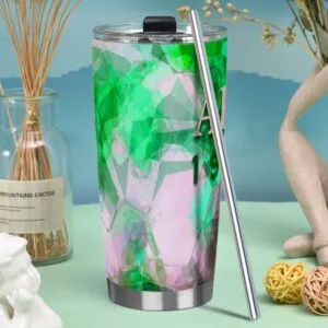 Alpha Kappa Alpha 1908 Stainless Steel Travel Mug