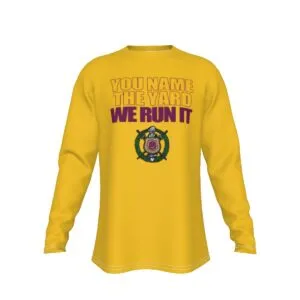 Omega Psi Phi Run the Yard Long Sleeve T-Shirt