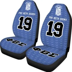 Phi Beta Sigma Founding Year and Initials Carseat Covers