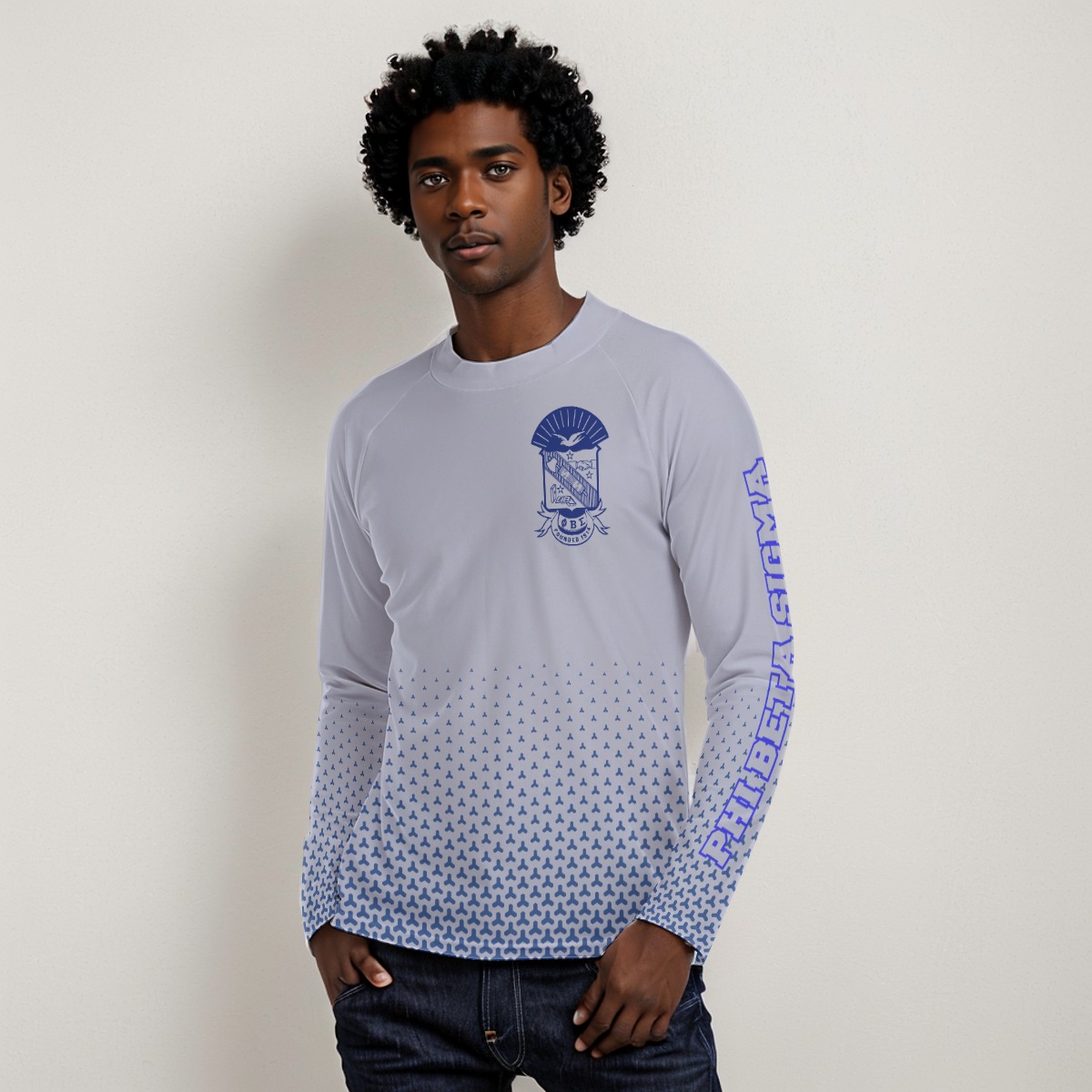 Phi Beta Sigma Compression Sport Shirt