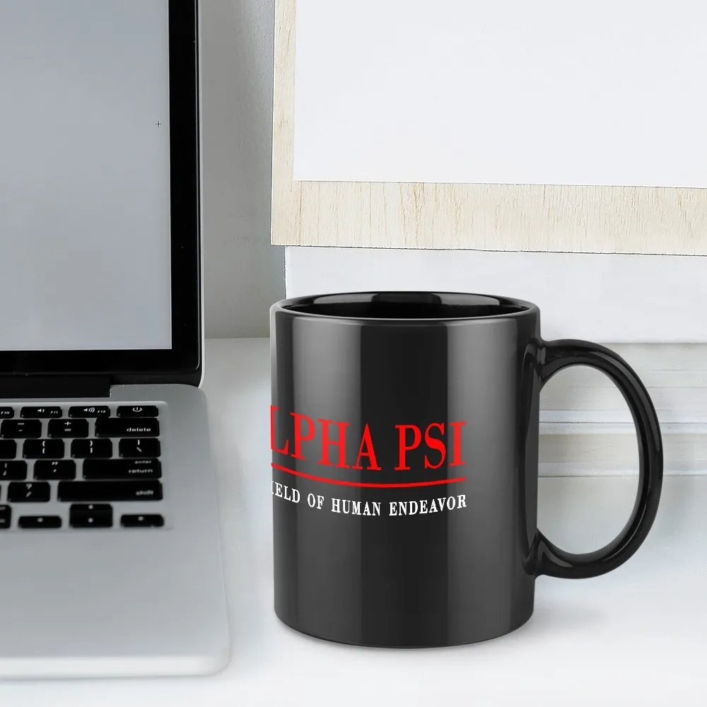 Kappa Alpha Psi 15oz Black Mug - Image 7