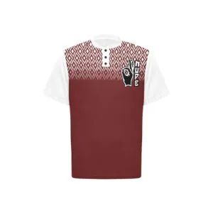 Kappa Alpha Psi hands Football Jersey With Button Closure