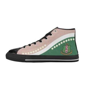 Alpha Kappa Alpha Pearls High-top Sneakers