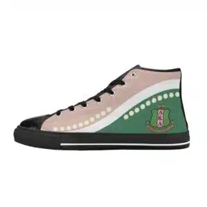 Alpha Kappa Alpha Pearls High-top Sneakers