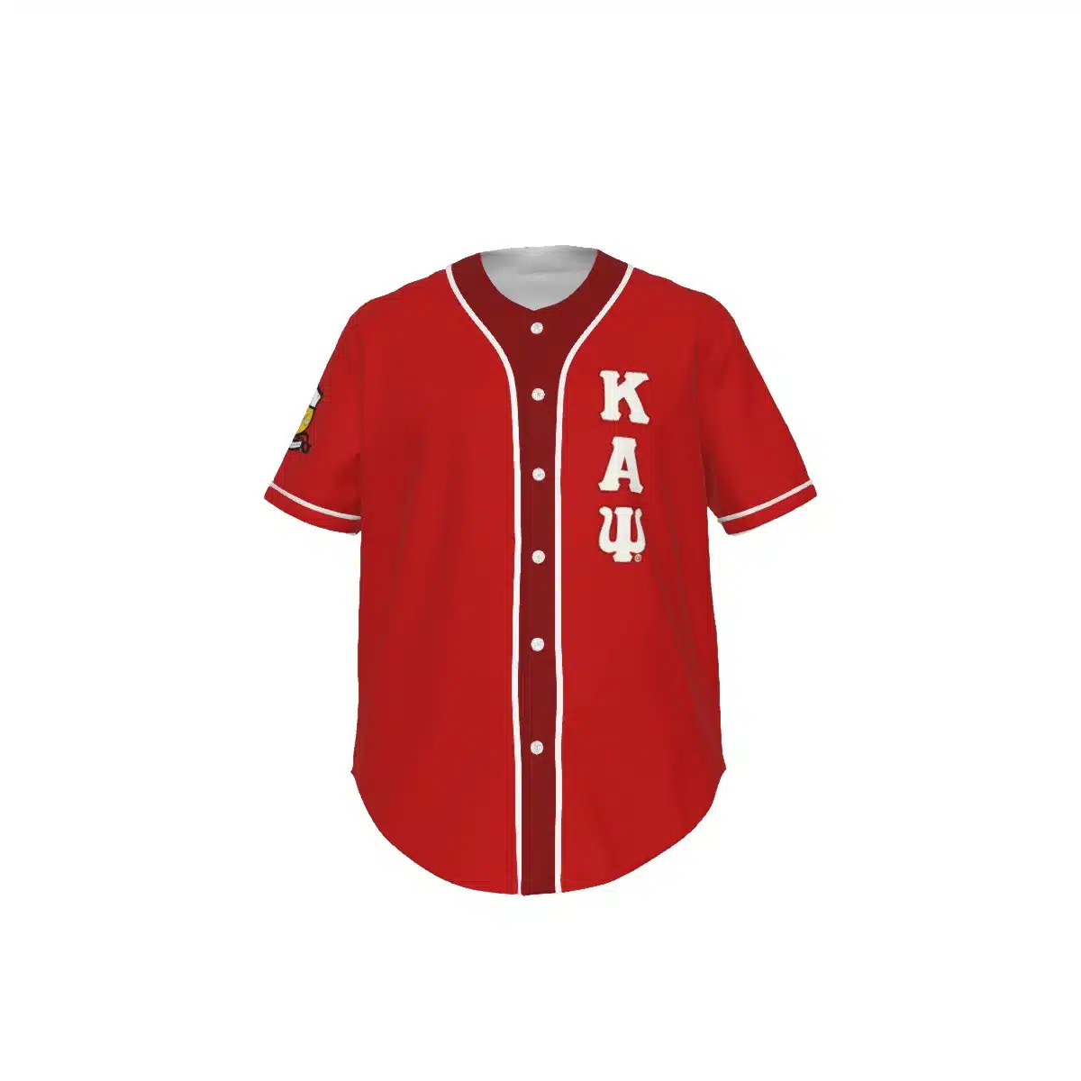 Kappa Alpha Psi Short Sleeve Baseball Jersey With Pinstripes