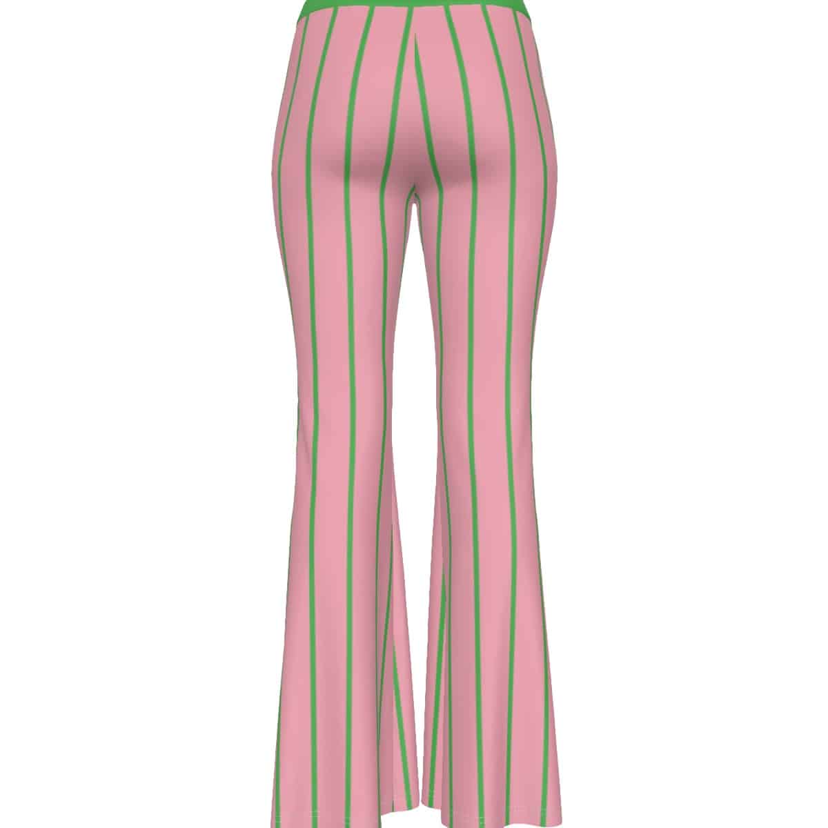 Alpha Kappa Alpha High Elastic Flare Pants - Image 2