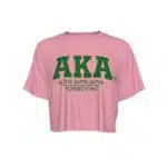 Alpha Kappa Alpha Cropped T-Shirt
