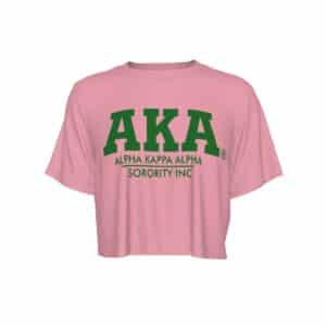 Alpha Kappa Alpha Cropped T-Shirt