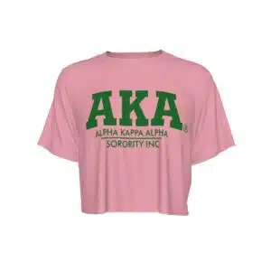Alpha Kappa Alpha Cropped T-Shirt