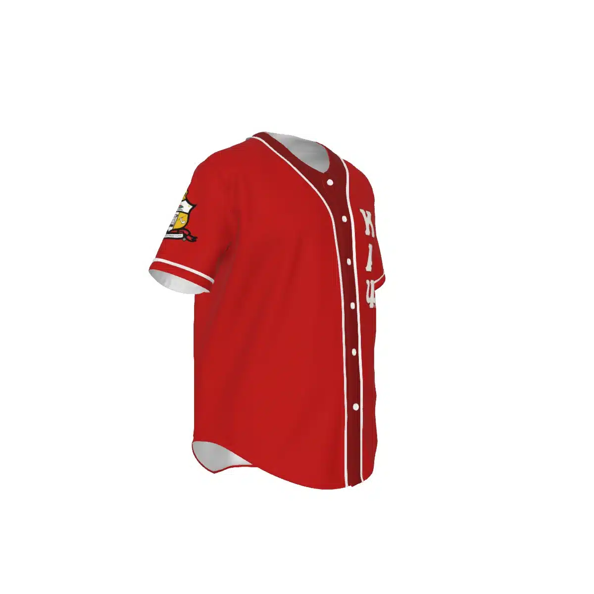 Kappa Alpha Psi Short Sleeve Baseball Jersey With Pinstripes - Image 3