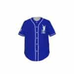Phi Beta Sigma Short Sleeve Baseball Jersey With Pinstripes