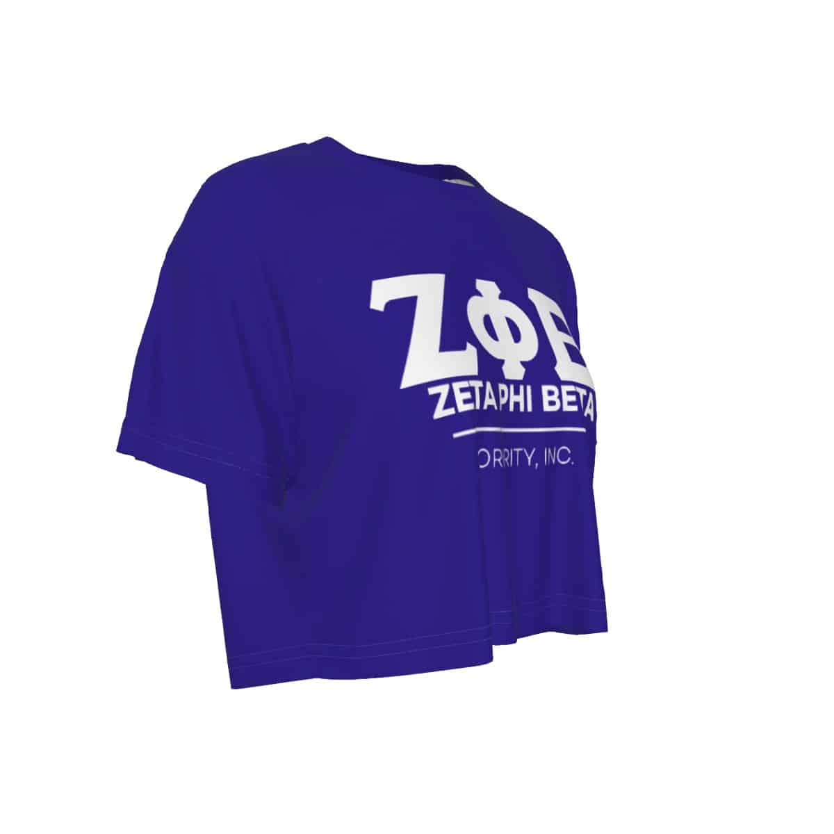 Zeta Phi Beta Cropped T-Shirt - Image 3