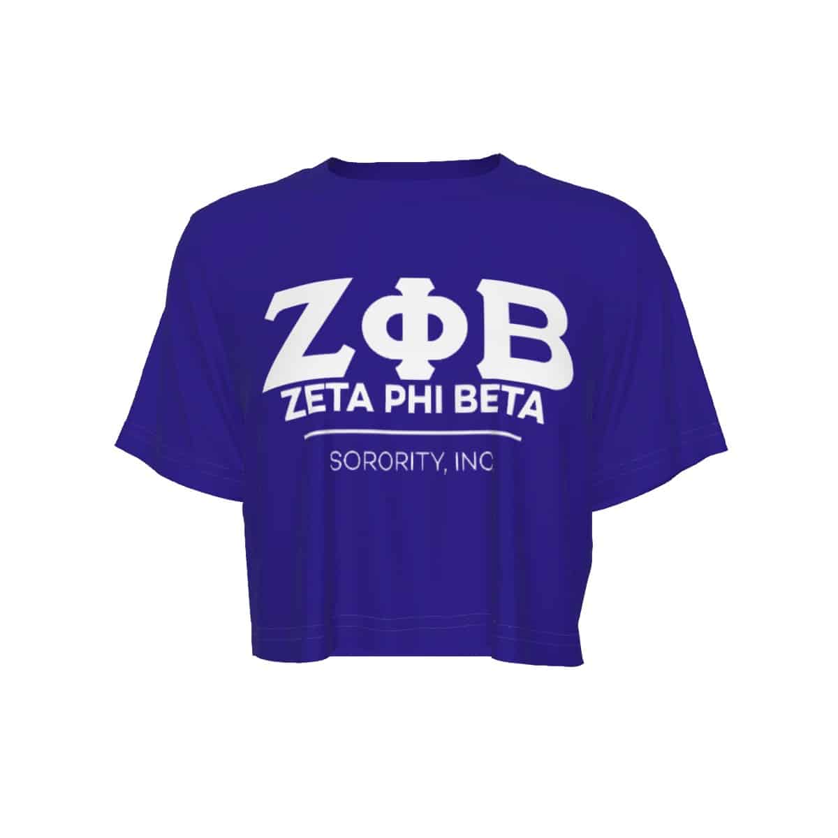 Zeta Phi Beta Cropped T-Shirt