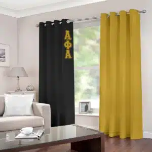 Alpha Phi Alpha Blackout Grommet Curtains | 265(gsm)