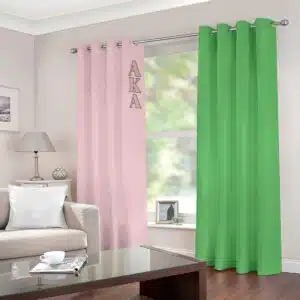 Alpha Kappa Alpha Blackout Grommet Curtains | 265(gsm)