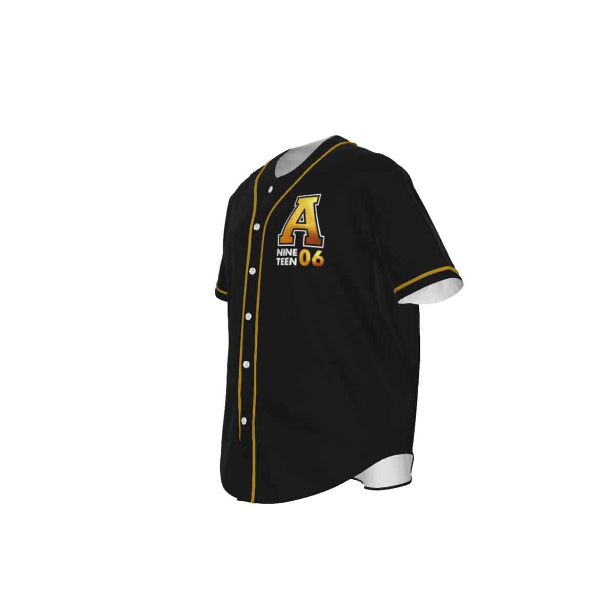 Alpha Phi Alpha Short Sleeve Baseball Jersey With Pinstripes - Image 4