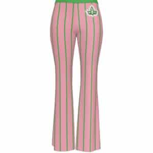 Alpha Kappa Alpha High Elastic Flare Pants