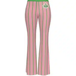 Alpha Kappa Alpha High Elastic Flare Pants