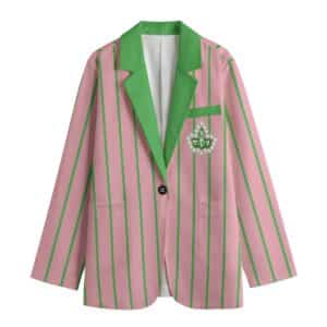Alpha Kappa Alpha Leisure Blazer | 245GSM Cotton