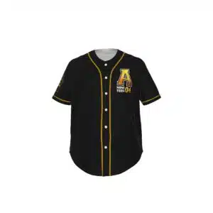 Alpha Phi Alpha Short Sleeve Baseball Jersey With Pinstripes