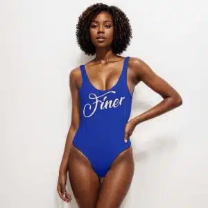 Zeta Phi Beta Finer One-piece Swimsuit