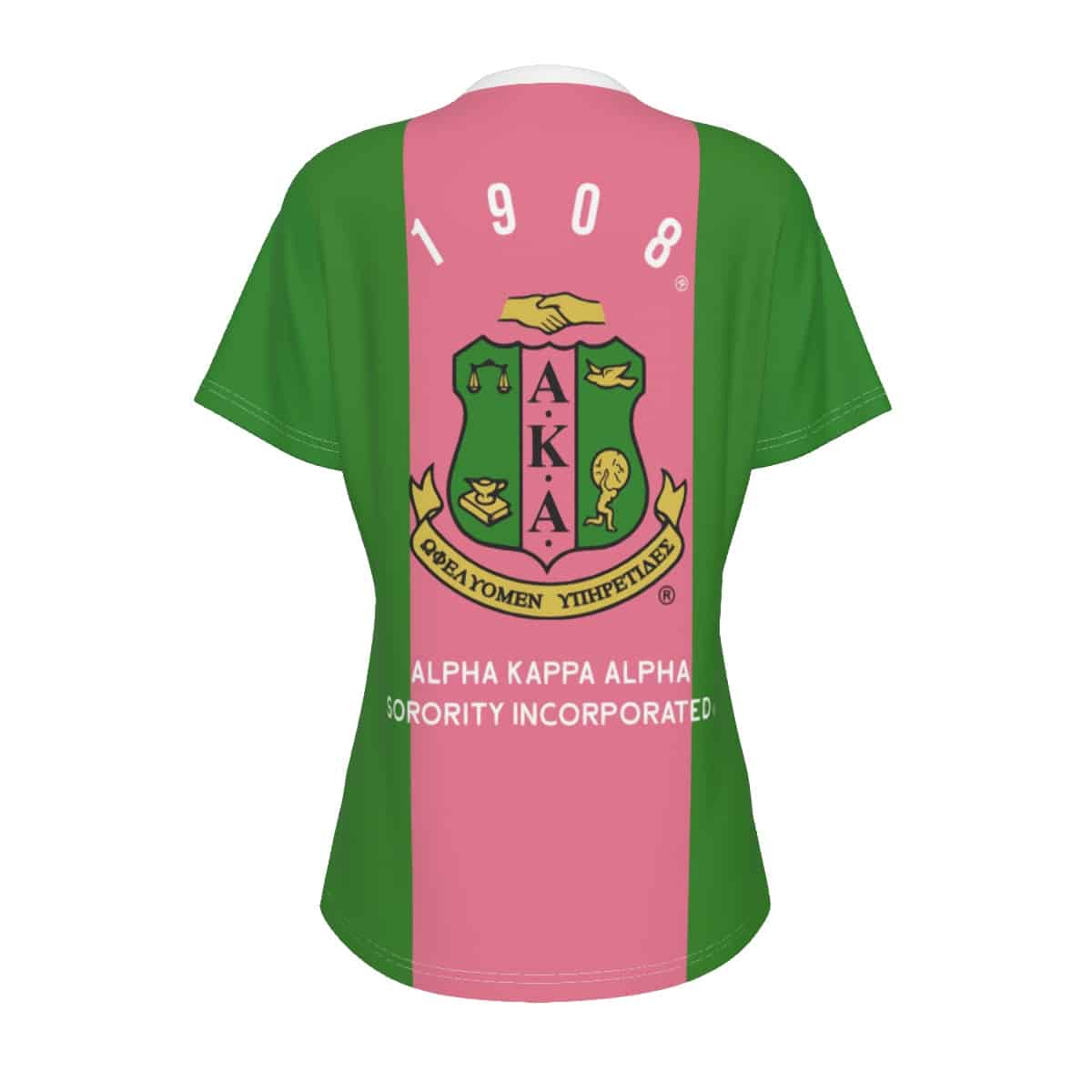Alpha Kappa Alpha Women's AOP Cut & Sew Tee - Image 2