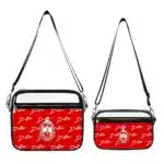 Delta Sigma Theta two piece set transparent Satchel