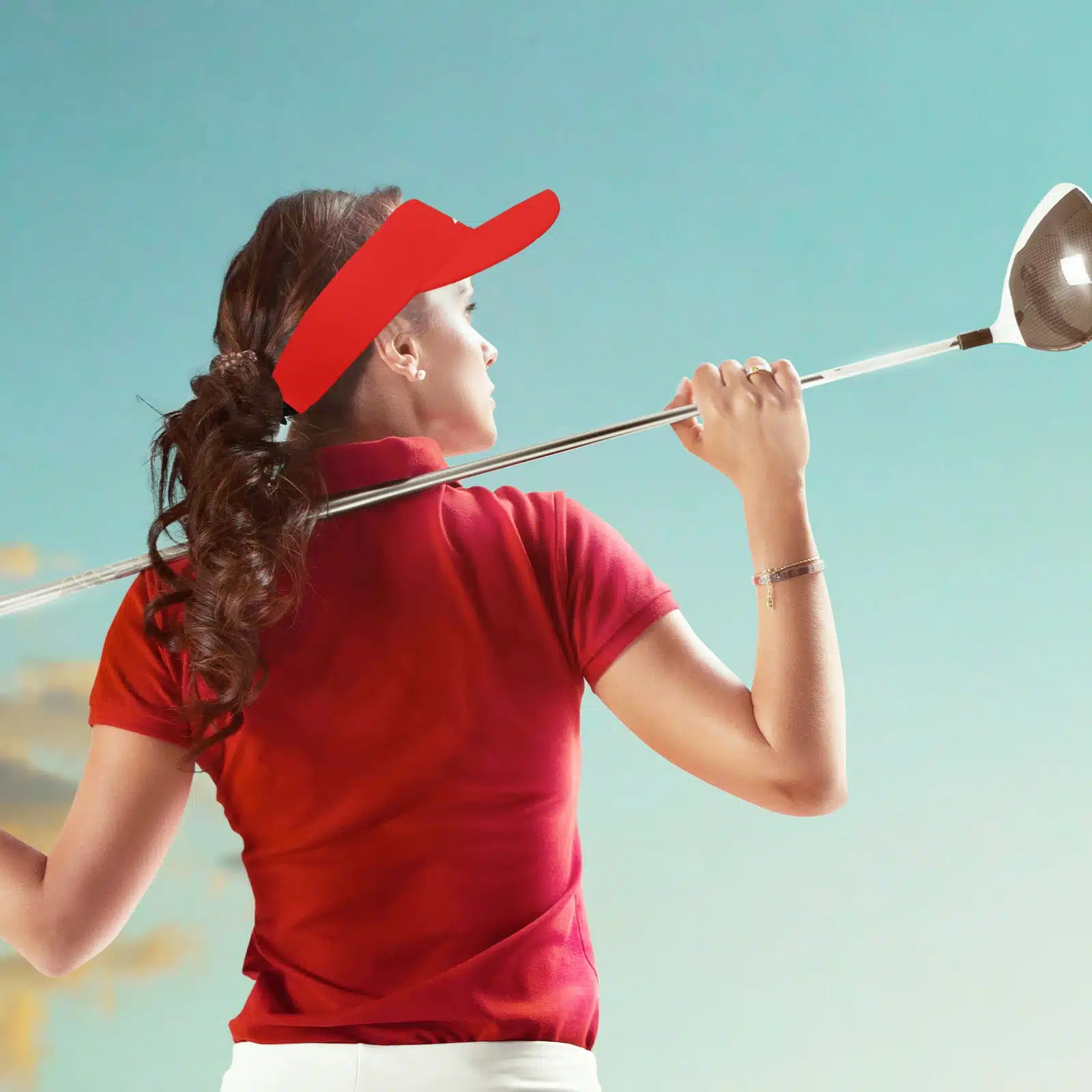 Delta Sigma Theta Sports Visor - Image 4