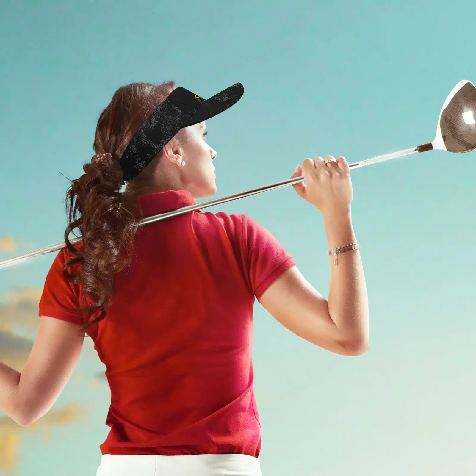 Alpha Phi Alpha Sports Visor - Image 4