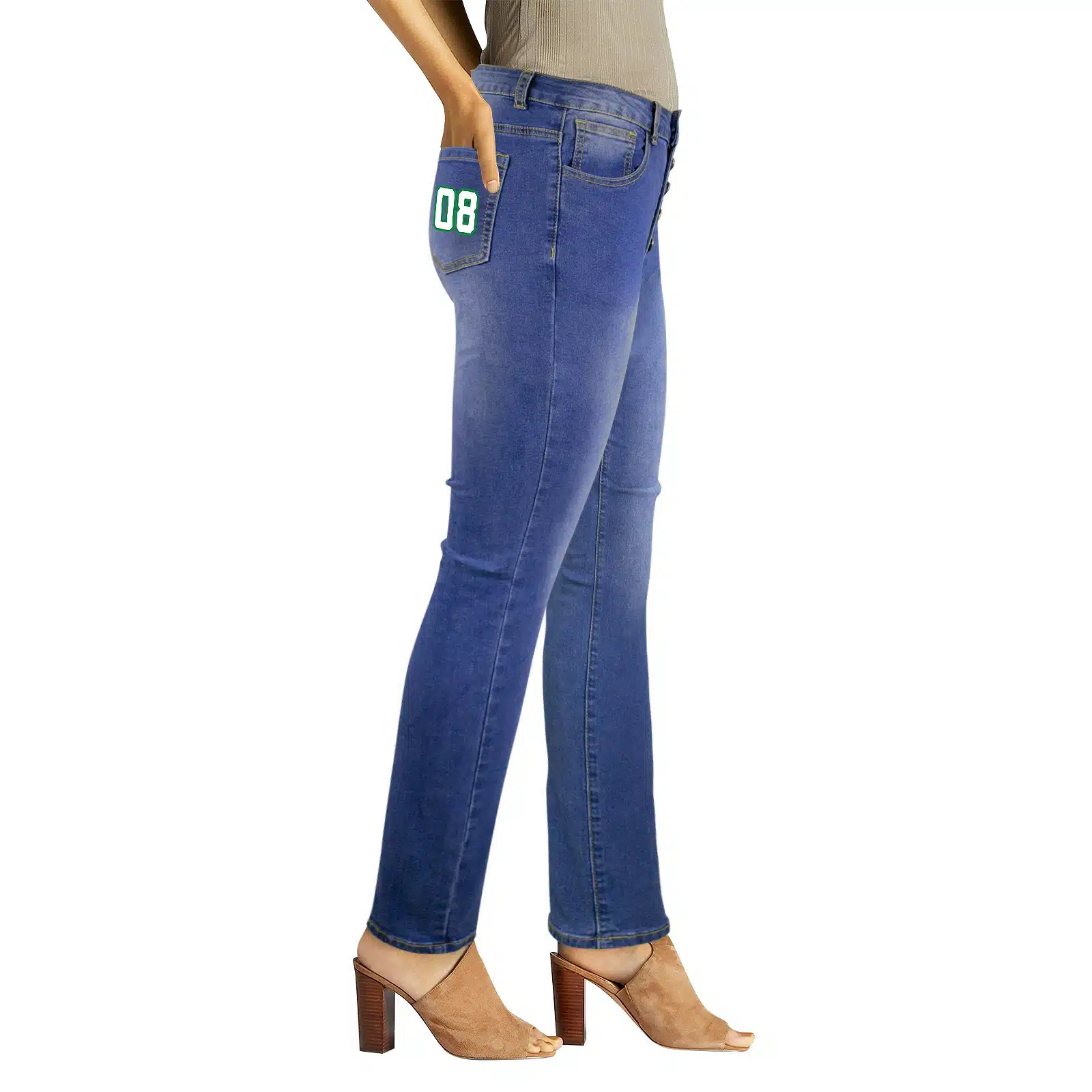 Alpha Kappa Alpha Women's Jeans - Image 2