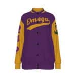 Omega Psi Phi Varsity Baseball Jacket