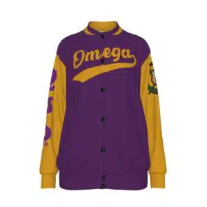 Omega Psi Phi Varsity Baseball Jacket