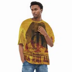 Alpha Phi Alpha Drop Shoulder T-shirt With Short Sleeve