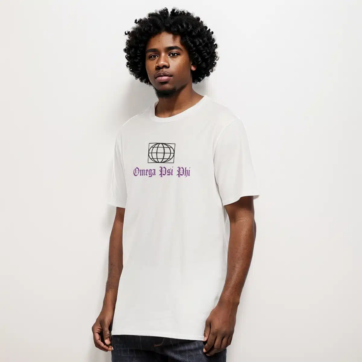 Omega Psi Phi They Not Like Us Hypeman O-Neck T-Shirt - Image 4