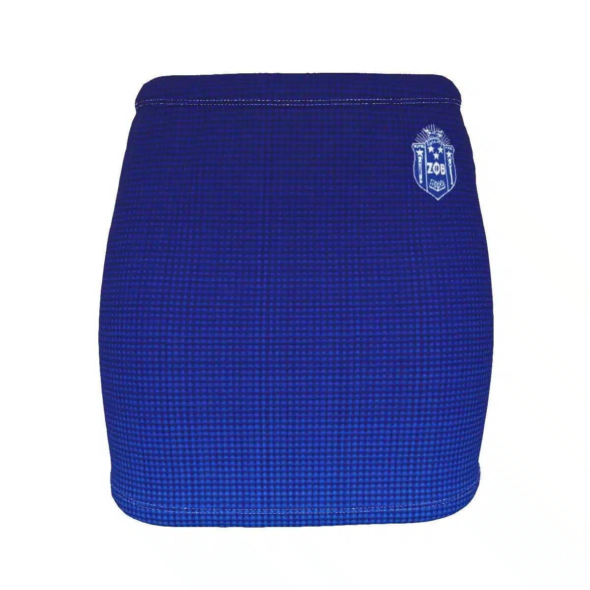 Zeta Phi Beta Gradient Print Hip Skirt