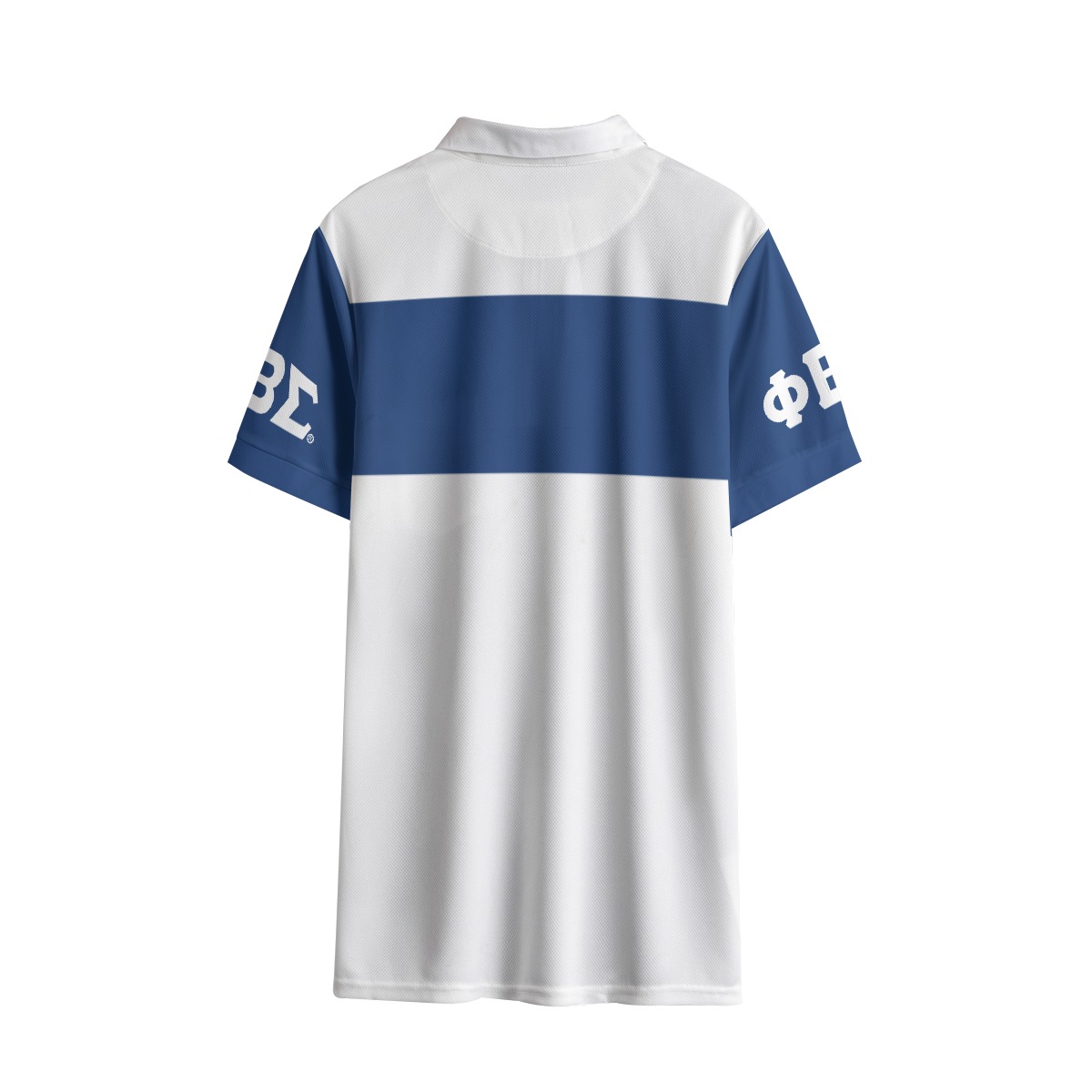 Phi Beta Sigma Greek Arms Men’s Polo Shirt - Image 2