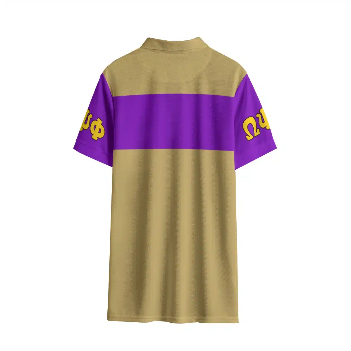 Omega Psi Phi Greek Arms Men’s Polo Shirt - Image 2