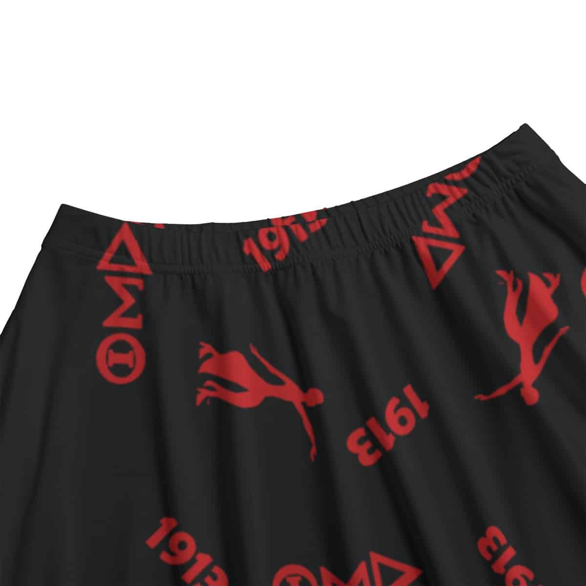 Delta Sigma Theta Long Maxi Skirt With Pockets - Image 3
