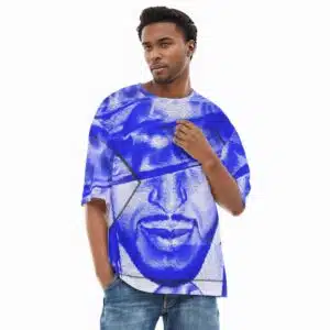 Phi Beta Sigma Drop Shoulder T-shirt With Short Sleeve
