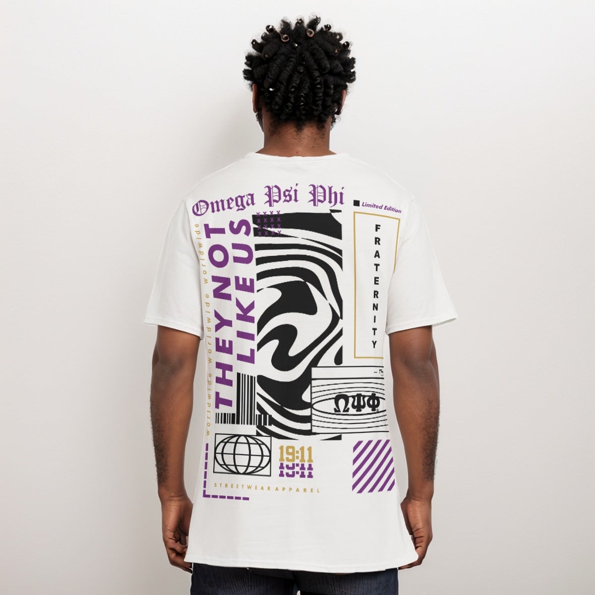 Omega Psi Phi They Not Like Us Hypeman O-Neck T-Shirt