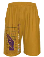 Omega Psi Phi Them Bois Flat Shorts